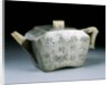 Teapot with calligraphy by Unknown