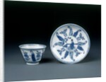 Cup and saucer. China, Kangxi period, c. 1662-1722 by unknown