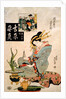 The Courtesan Suganosuke of Okamoto-ya in the Fourth Month by Keisai Eisen