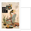 The Courtesan Suganosuke of Okamoto-ya in the Fourth Month by Keisai Eisen