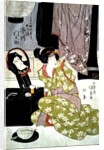 Ichikawa Monnosuke III as the Geisha Otsuma of Mirokucho by Utagawa Kunisada (I)