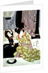 Ichikawa Monnosuke III as the Geisha Otsuma of Mirokucho by Utagawa Kunisada (I)