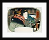 Yoshiwara O-mon Gate by Utagawa Kunisada (I)