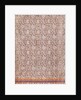 Small Syringa furnishing fabric by Edward William Godwin