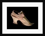 Woman's Shoe. Britain, early 18th century by Anonymous