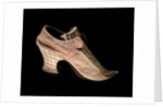 Woman's Shoe. Britain, early 18th century by Anonymous