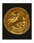 Heraldic Lion Dish by Thomas Toft