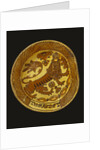 Heraldic Lion Dish by Thomas Toft