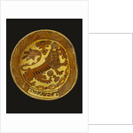 Heraldic Lion Dish by Thomas Toft