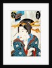Geisha wiping Her Face by Utagawa Kunisada