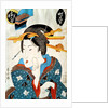 Geisha wiping Her Face by Utagawa Kunisada