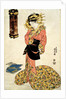 The Courtesan Tachibana of Tsuru-ya by Utagawa Kunisada