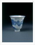 Porcelain cup. China, Qing dynasty, 1662-1722 by Unknown