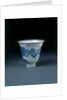 Porcelain cup. China, Qing dynasty, 1662-1722 by Unknown