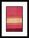Woven silk fragment. Punjab, India, mid-19th century by Unknown
