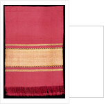 Woven silk fragment. Punjab, India, mid-19th century by Unknown