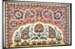 Wall painting design. Amritsar, India, 19th century by Unknown