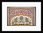 Wall painting design. Amritsar, India, 19th century by Unknown