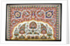 Wall painting design. Amritsar, India, 19th century by Unknown