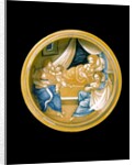 Childbirth bowl by Francesco Xanto Avelli