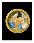 Childbirth bowl by Francesco Xanto Avelli