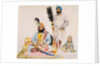 Gulab Singh of Kashmir, with child by William Carpenter