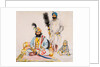 Gulab Singh of Kashmir, with child by William Carpenter