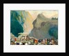 Mountain scene by George Landseer