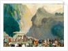 Mountain scene by George Landseer