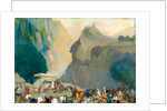 Mountain scene by George Landseer