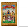 Timur Handing the Imperial Crown to Babur by Govardhan