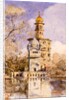 The Akalis Tower at Amritsar by William Carpenter