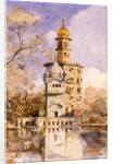 The Akalis Tower at Amritsar by William Carpenter