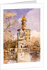 The Akalis Tower at Amritsar by William Carpenter