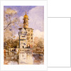 The Akalis Tower at Amritsar by William Carpenter