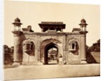 Ram Bagh Gateway by Felice Beato