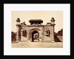 Ram Bagh Gateway by Felice Beato