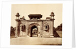 Ram Bagh Gateway by Felice Beato