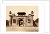 Ram Bagh Gateway by Felice Beato