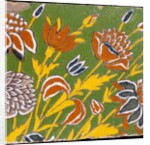 Glazed tile. India, 17th century by Unknown