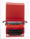 Valentine' typewriter by Ettore Sottsass & Perry King