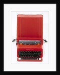 Valentine' typewriter by Ettore Sottsass & Perry King
