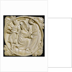 A Lady Crowning her Lover. Paris, France, early 14th century by Unknown