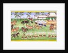 Polo match. Mandalay, Burma, 19th century by Unknown