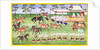 Polo match. Mandalay, Burma, 19th century by Unknown