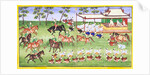 Polo match. Mandalay, Burma, 19th century by Unknown