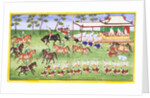 Polo match. Mandalay, Burma, 19th century by Unknown