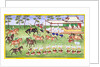 Polo match. Mandalay, Burma, 19th century by Unknown