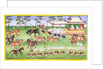 Polo match. Mandalay, Burma, 19th century by Unknown