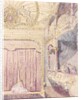Interior, showing a box and the stage, of The Old Grand Theatre by Walter Bayes